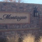 Custom sign for Montague